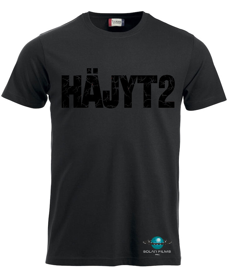 HÄJYT2 T-PAITA musta